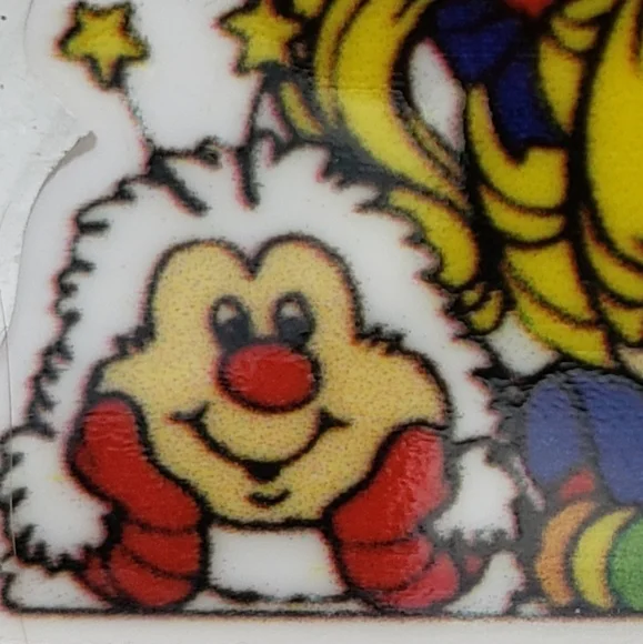 🌈 Homemade Rainbow Brite hairclips - Picture 7 of 10